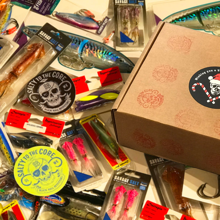 BHO Introduces Holiday Mystery Gift Box! The perfect gift for any salty anglers on your list!