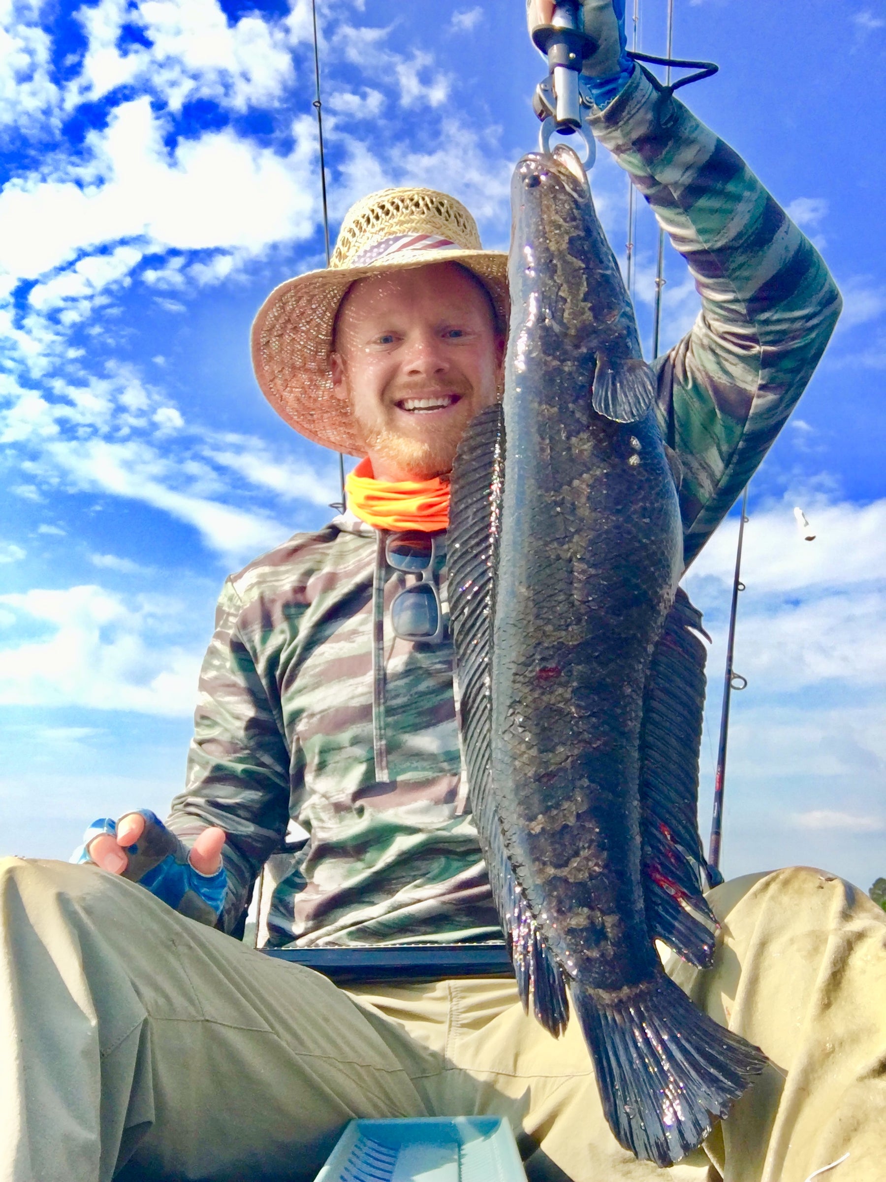 Snakehead Fishing in The Old Town Sportsman PDL
