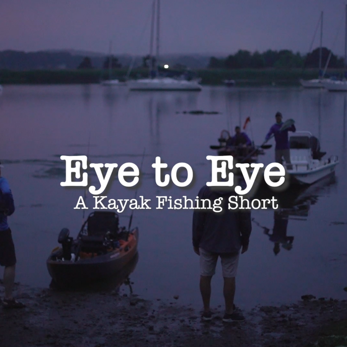 Eye to Eye: A Kayak Fishing Short | Kayak fishing the lower Connecticut river for Striped Bass on topwater