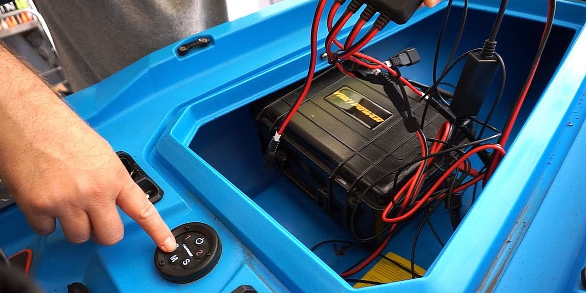 Kayak Power Systems Kayak Batteries & Chargers Kayak Battery Boxes
