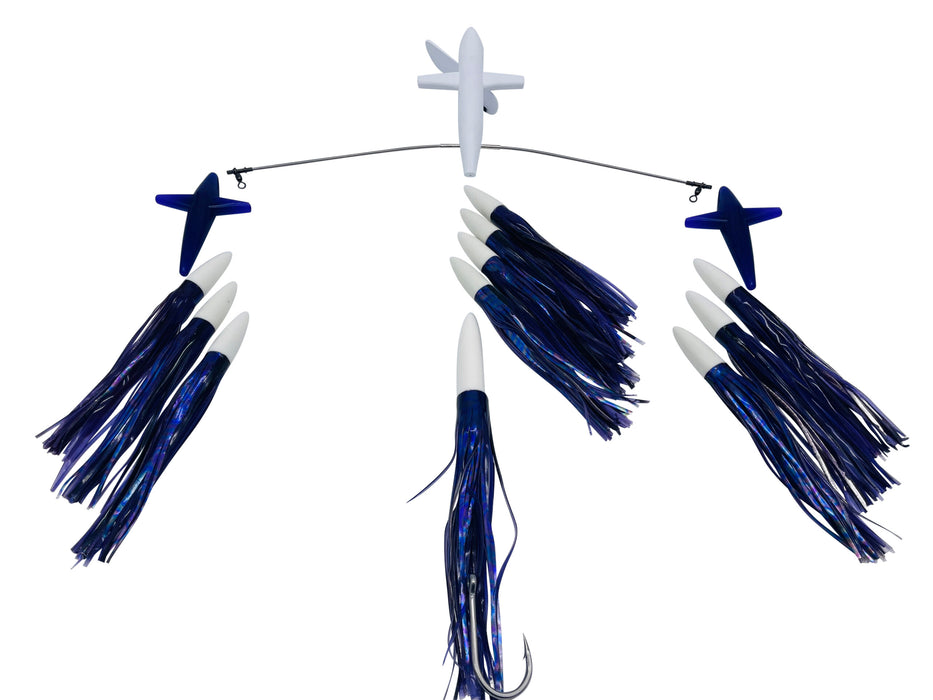 Chatter Lures 19" Side Tracker Spreader Bars - 9" Soft Head Machine