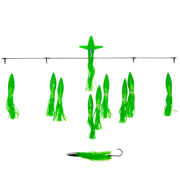 Chatter Lures 36" Splash Bar - 9" Bulb Squid