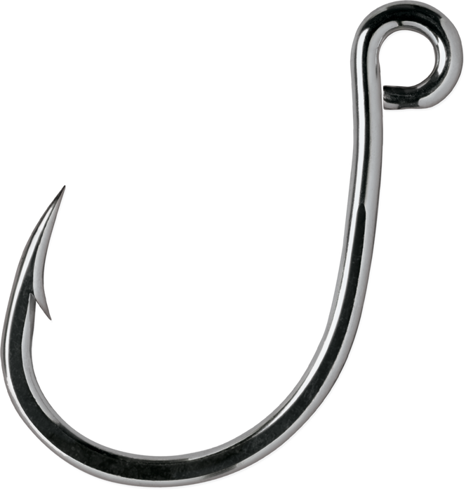 VMC ILS Inline Single 4X Hooks - Black Nickel