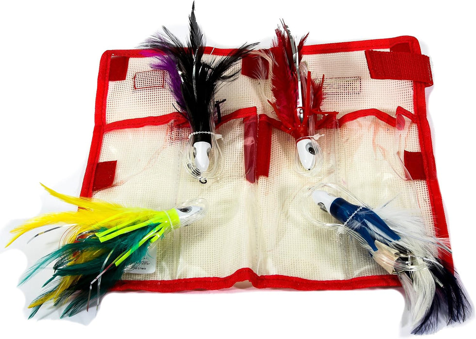 Boone Bait Co. Feather Trolling Jit Kit (4 pack)