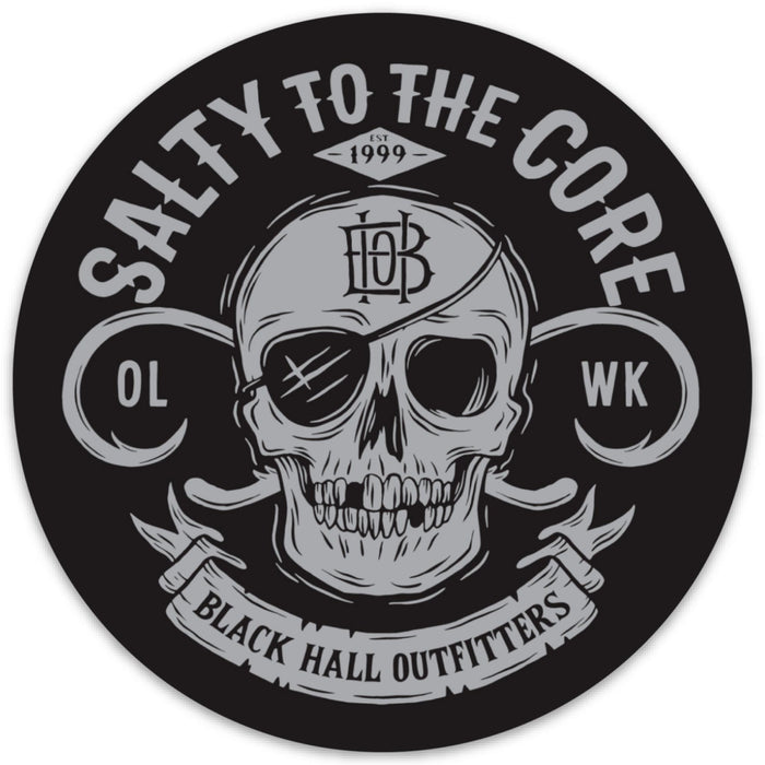 BHO "Salty to the Core" Skull Decals