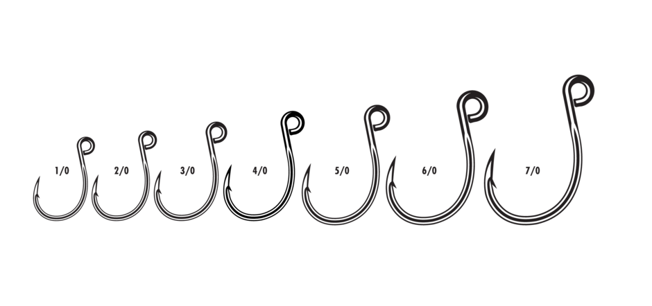 VMC ILS Inline Single 4X Hooks - Black Nickel