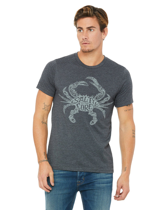 BHO "Salty To The Core" Salty Crab Men's Short Sleeve T-Shirt