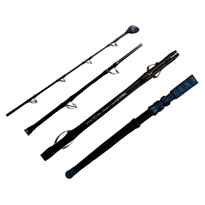 MagicTail Outfitters Uni Butt Roller Stripper Stand-Up Trolling Rods