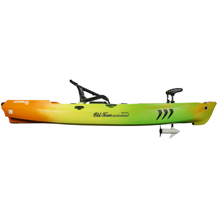 Old Town Limited Edition Fire Tiger Sportsman AutoPilot 120 Kayak