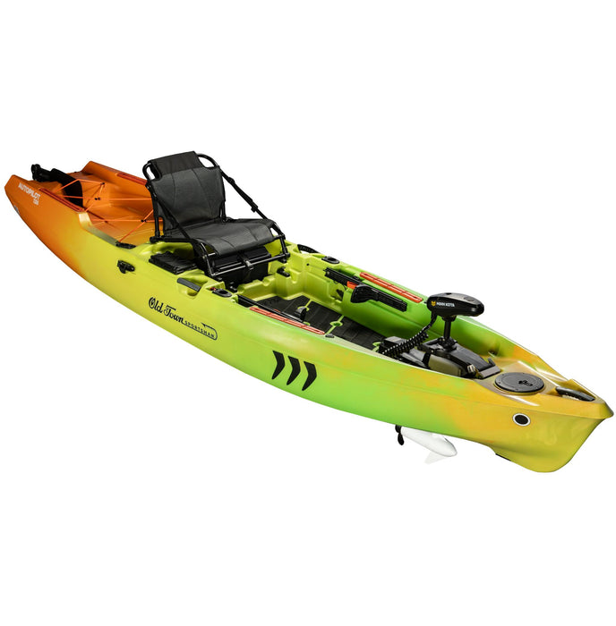 Old Town Limited Edition Fire Tiger Sportsman AutoPilot 136 Kayak