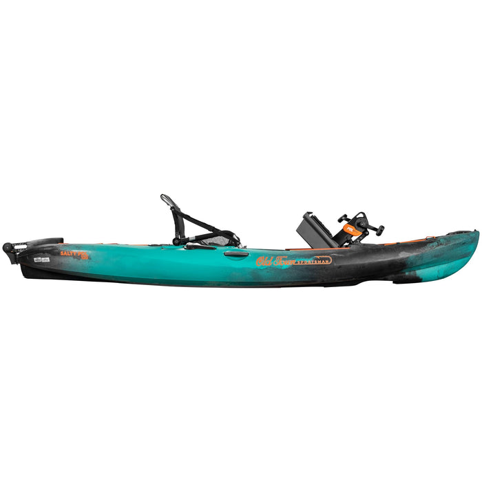 Old Town Sportsman Salty PDL 120 Pedal Kayak - BLEM Model