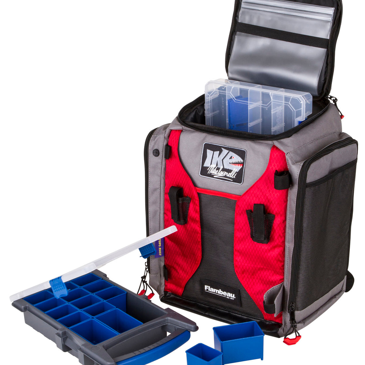 iaconelli tackle box Flambeau "Ike" Ritual 50 Backpack