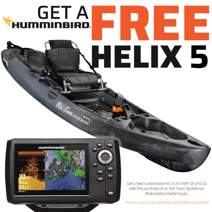 Old Town Sportsman Salty PDL 120 Pedal Kayak