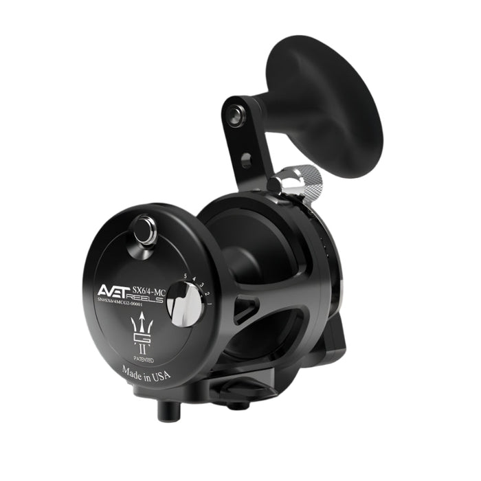 avet mxl 6/4 raptor lever drag casting reel details Avet SX 6/4 MC G2 Two Speed Lever Drag Reel