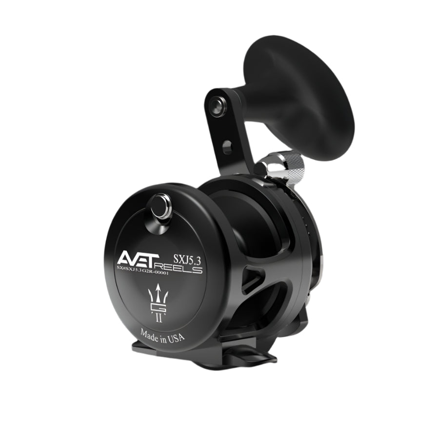 Avet G2 SXJ 5.3 Lever Drag Casting Reels Blue / RH