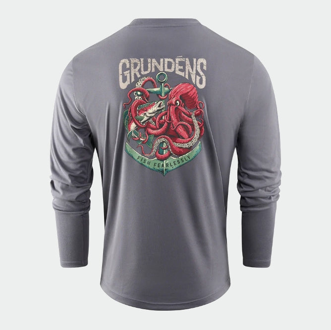 Grundens Octo-Trout Long Sleeve Tech T-Shirt