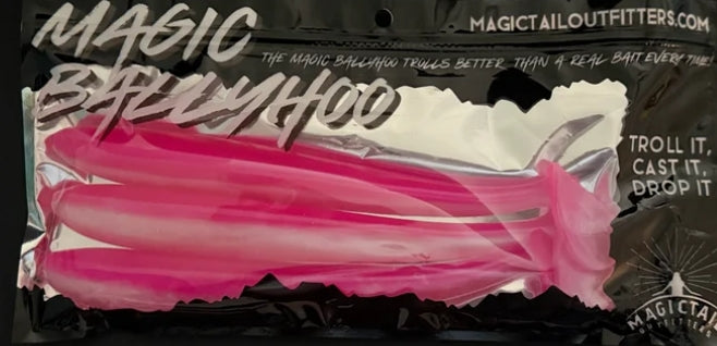 MagicTail Outfitters 3-Pack Unrigged Magic Ballyhoo