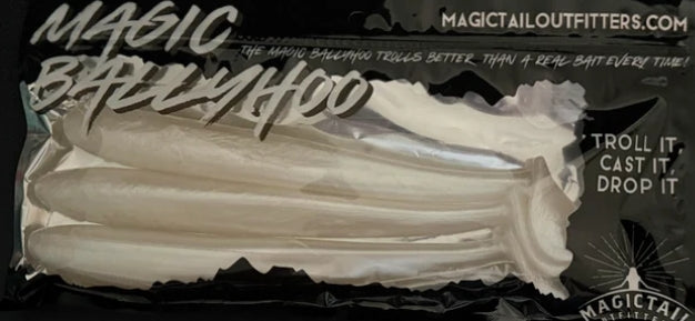 MagicTail Outfitters 3-Pack Unrigged Magic Ballyhoo