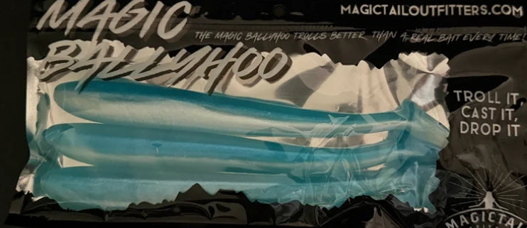 MagicTail Outfitters 3-Pack Unrigged Magic Ballyhoo