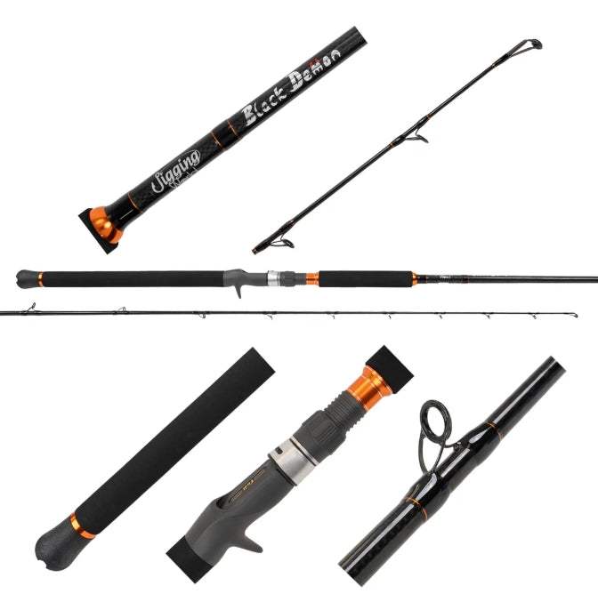 Jigging World Black Demon Conventional Jigging Rods