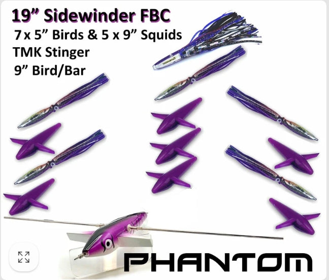 Tormenter Ocean 19" Freaky Bird Sidewinder Directional Bar