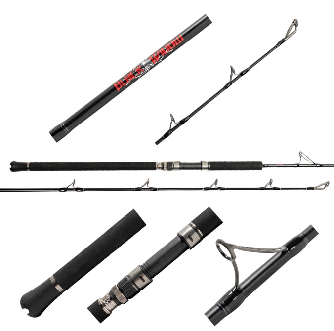 Jigging World Black Widow 2.0 Inshore Spinning Rods