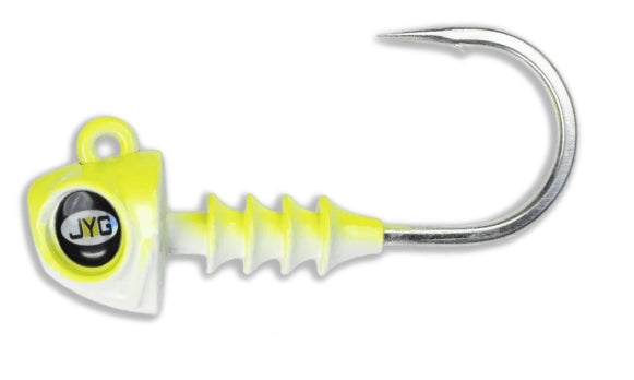 JYG Pro Jigheads for 4-Inch Swym Paddletails