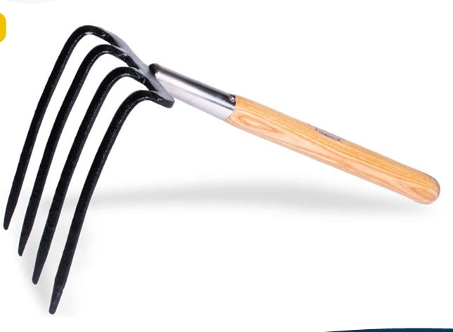 K.B. White Sandy 4 Clam Rake