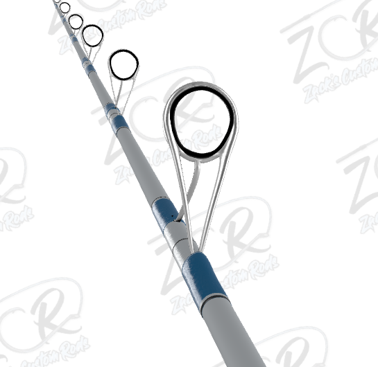 Zack's Custom Rods Tuna Jigging Spinning Rods - Unlimited Models