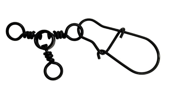 Jigging World 3 Way Swivels with Duo Lock Snap