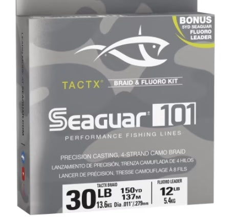 Seaguar TACTX Braid and Fluoro Kit Filler Spools (300yd)
