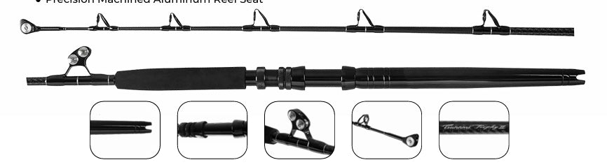 Tsunami Trophy Series Trolling Rods