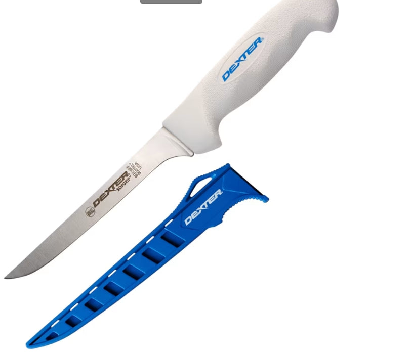 Dexter Outdoors SofGrip Flexible Fillet Knife with Sheath