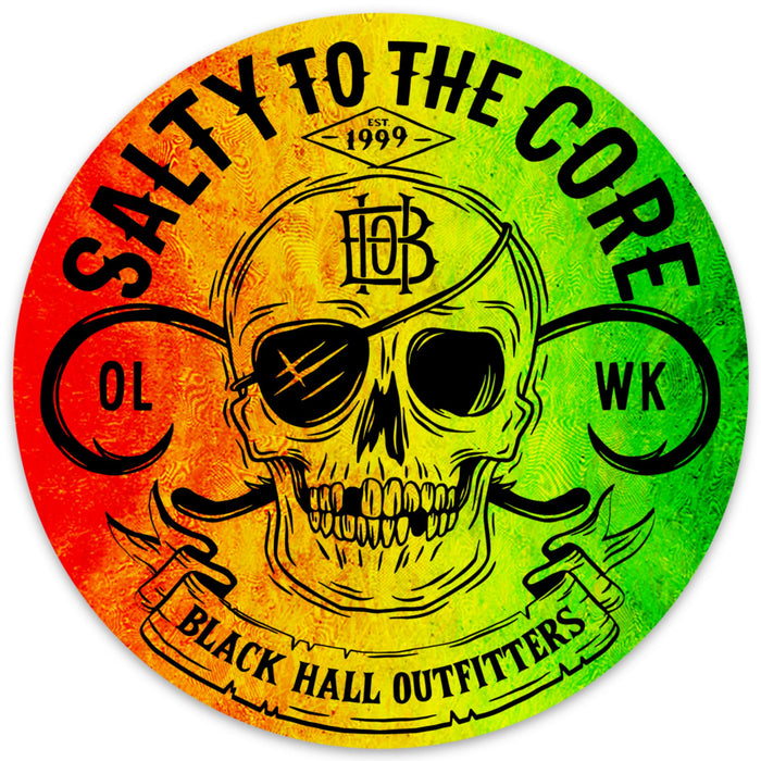 BHO "Salty to the Core" Skull Decals