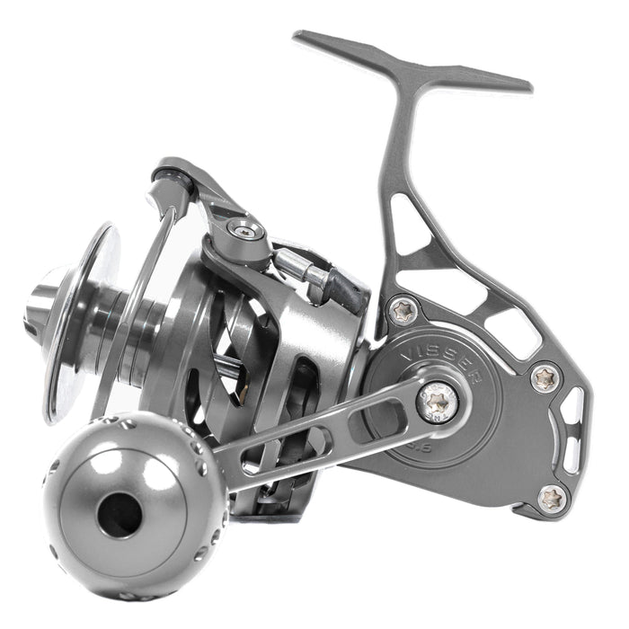 donvi fishing reels Visser Spinning Reel No. 6 Gray Black