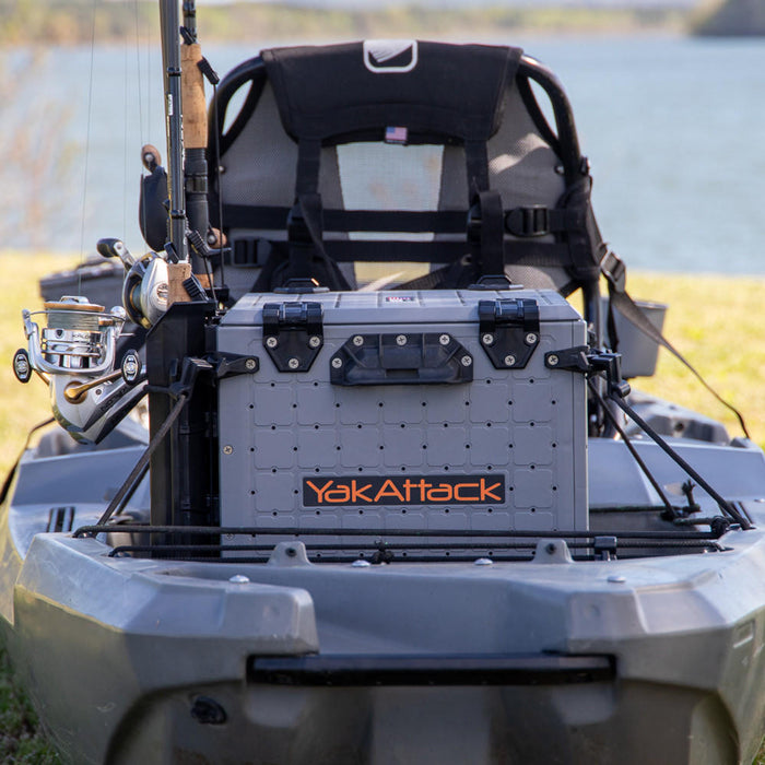 YakAttack BlackPak Pro Kayak Fishing Crate - 13" x 16"