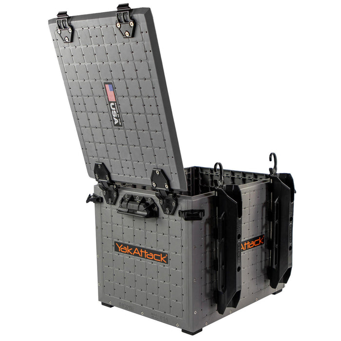 YakAttack BlackPak Pro Kayak Fishing Crate - 13" x 16"