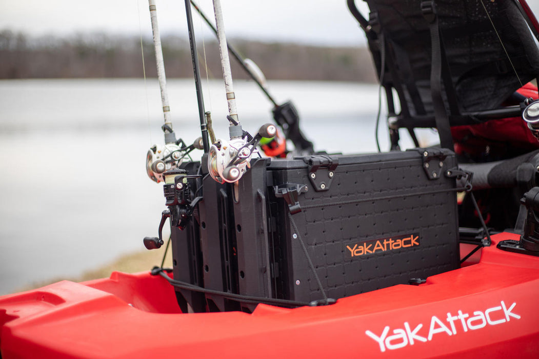 YakAttack BlackPak Pro Kayak Fishing Crate - 13" x 16"