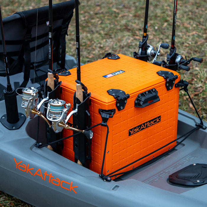 YakAttack BlackPak Pro Kayak Fishing Crate - 13" x 16"