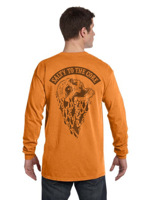 BHO "Salty To The Core" Schoolin' Skull Long Sleeve Shirt (2024 Version)