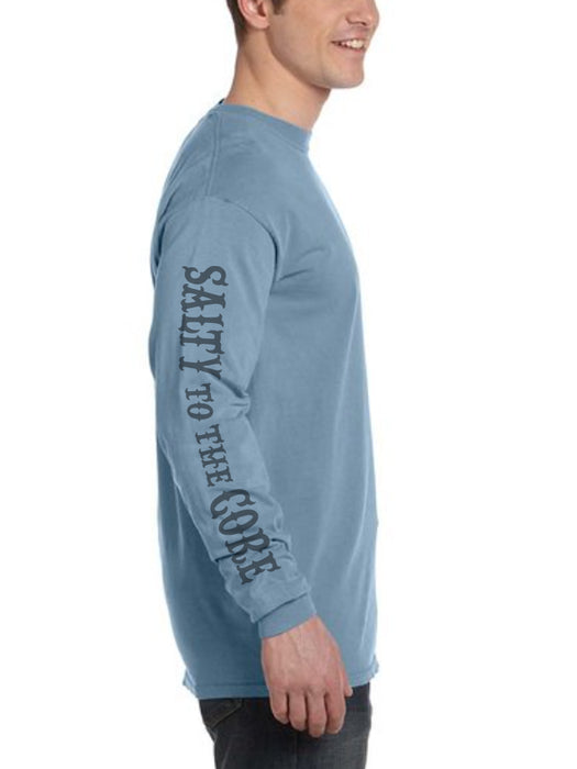 BHO "Salty To The Core" Schoolin' Skull Long Sleeve Shirt (2024 Version)