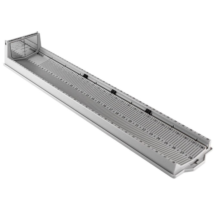 YakAttack LeaderBoard - 28" Fish Measuring Board with Built-In Identifier Holders and Cull Tabs