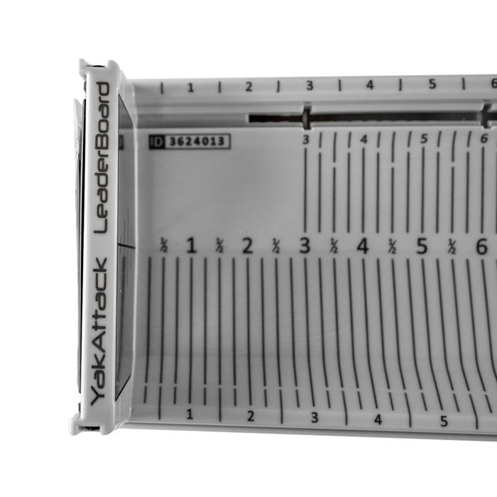 YakAttack LeaderBoard - 28" Fish Measuring Board with Built-In Identifier Holders and Cull Tabs