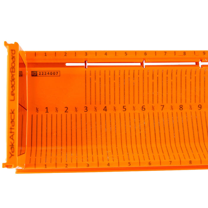 YakAttack LeaderBoard - 28" Fish Measuring Board with Built-In Identifier Holders and Cull Tabs