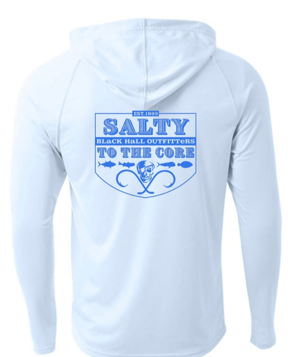 BHO "Salty To The Core" Gamefish Shield Long Sleeve UV Hoodie