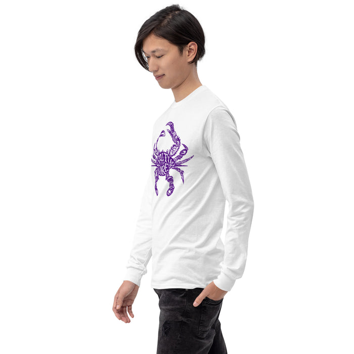 The Official "Salty To The Core" Salty Crab Men's Long Sleeve T-Shirt - Limited Edition (10% OF PROFITS DONATED TO UNICEF!)