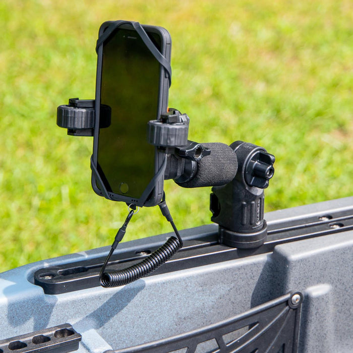 YakAttack RotoGrip Phone Holder Pro with LockNLoad Mounting System