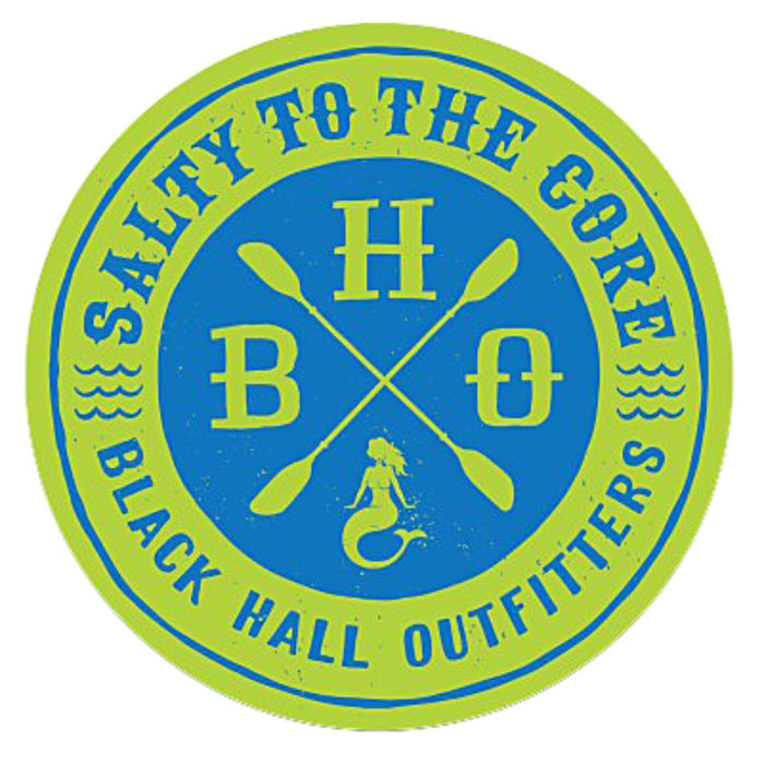 BHO "Salty to the Core" Mermaid Badge Decals
