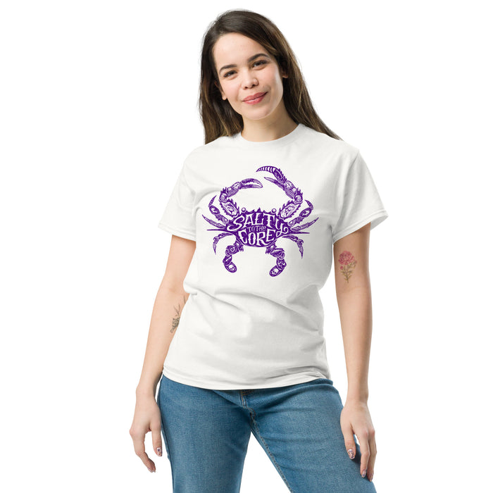 The Official "Salty To The Core" Salty Crab Unisex Short Sleeve T-Shirt - Limited Edition (10% OF PROFITS DONATED TO UNICEF!)