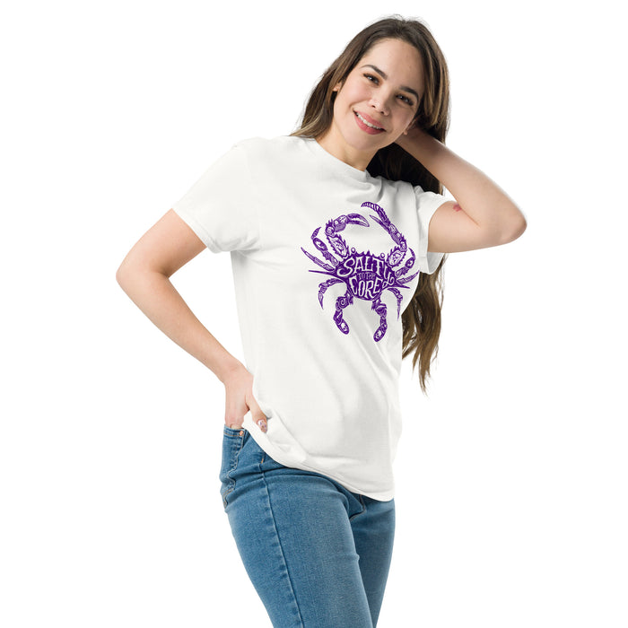 The Official "Salty To The Core" Salty Crab Unisex Short Sleeve T-Shirt - Limited Edition (10% OF PROFITS DONATED TO UNICEF!)